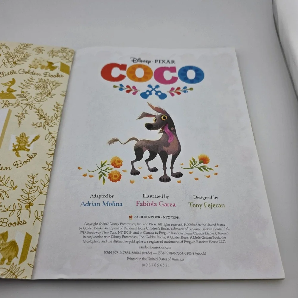 Little Golden Book‎ Disney Pixar Coco Hardcover Pre-Owned
